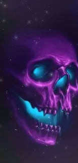 Purple Jaw Bone Live Wallpaper