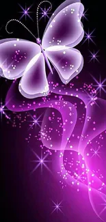 Purple Light Lighting Live Wallpaper