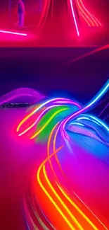 Purple Light Lighting Live Wallpaper