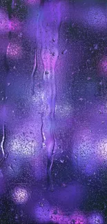 Purple Liquid Violet Live Wallpaper