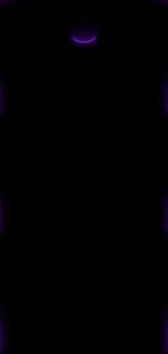 Purple neon lines on a black background.