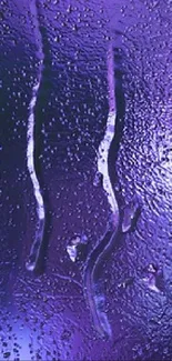 Purple rain-themed textured wallpaper for phones.