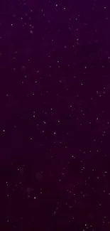 Dark purple starry wallpaper for mobile.