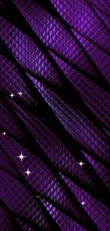 Purple textured geometric wallpaper for mobile phone.