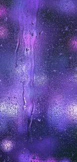 Purple Violet Art Live Wallpaper