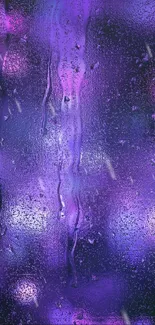 Purple Violet Art Live Wallpaper