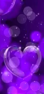 Purple Violet Pink Live Wallpaper