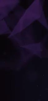 Purple Violet Triangle Live Wallpaper