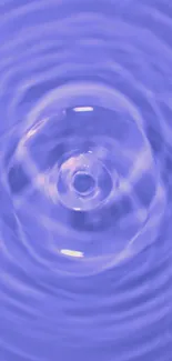 Purple Water Drops Live Wallpaper