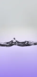 Purple Wavy Water Live Wallpaper