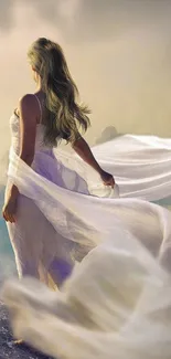 Racy Bride Wedding Dress Live Wallpaper