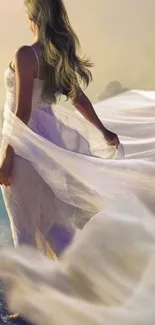 Racy Dress Wedding Dress Live Wallpaper