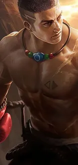 Racy Head Chest Live Wallpaper