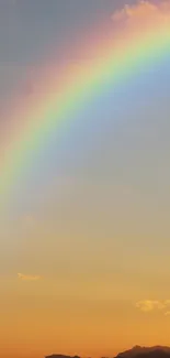 Rainbow Sky Cloud Live Wallpaper