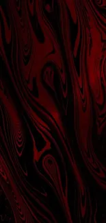Red and black abstract wave design wallpaper