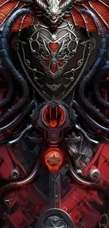 Red Fictional Character Armour Live Wallpaper