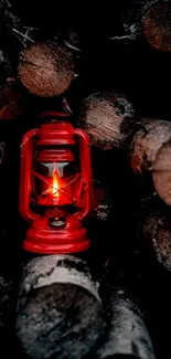 Red Lighting Lantern Live Wallpaper