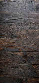 Rustic dark wooden texture wallpaper for phones.