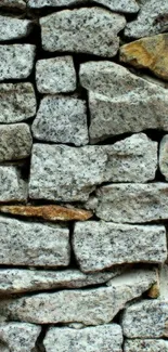 Textured stone wall wallpaper with rustic and earthy tones.