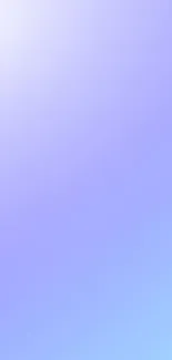 Serene gradient mobile wallpaper with lavender and blue hues.