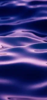 Serene purple ripples creating a calming wave effect.