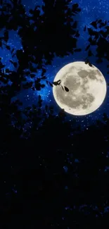 Sky Moon Plant Live Wallpaper