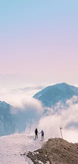 Sky Mountain Cloud Live Wallpaper