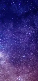 Sky Purple Astronomy Live Wallpaper