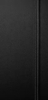 Black leather texture wallpaper with sleek design.