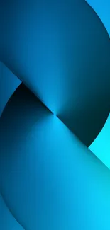 Abstract blue gradient wallpaper with sleek design for mobile screens.