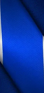 Sleek blue and silver textured wallpaper with abstract design.