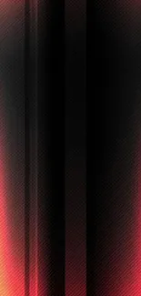 Sleek gradient wallpaper in vibrant red and black hues.