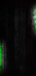 Dark background with green neon streaks.