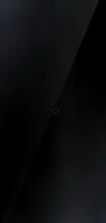 Sleek minimalist black mobile wallpaper.