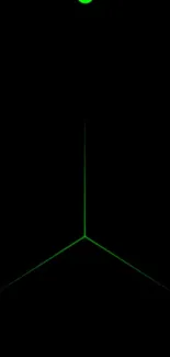 Neon green and black sleek tech wallpaper for mobile devices.