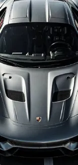 Sleek sports car with elegant design