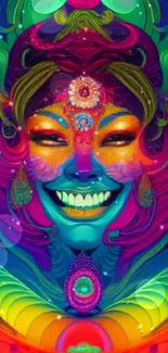 Smile Art Paint Live Wallpaper