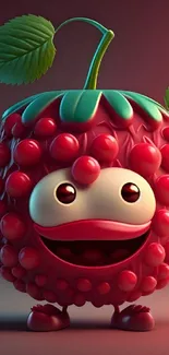 Smile Plant Fruit Live Wallpaper