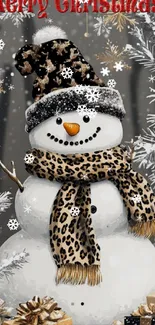 Snowman Snow Organism Live Wallpaper