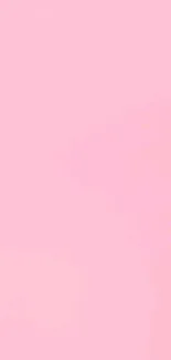 Soft pastel pink wallpaper for phones with a minimal design.