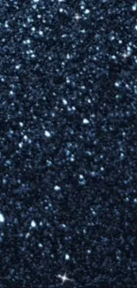 Shimmering dark blue textured wallpaper for phones.