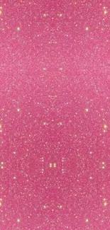 Elegant pink glitter wallpaper with sparkling texture.