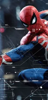 Spider-man Cartoon Avengers Live Wallpaper