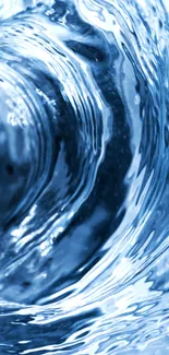 Spiraling Water Wave Live Wallpaper