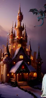 Spire Castle Steeple Live Wallpaper