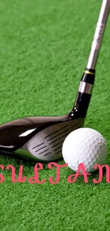 Sports Equipment Golf Golf Equipment Live Wallpaper