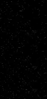 Black and white starry night sky wallpaper