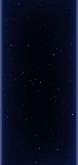 Starry night galaxy wallpaper with dark blue hues and cosmic theme.