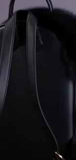 Black backpack with pink accents wallpaper.