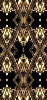 Symmetry Triangle Motif Live Wallpaper